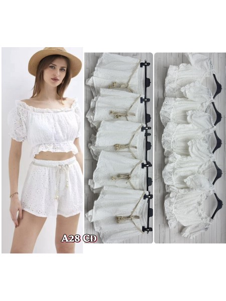 Komplety damskie wloskie, size uni, paczka 6szt, mix kolor