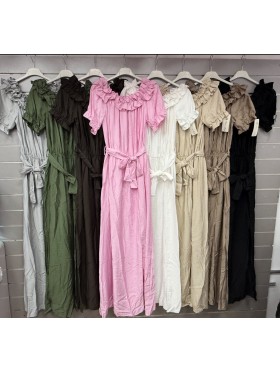 Sukienki damskie wloskie, size uni, paczka 6szt, mix kolor