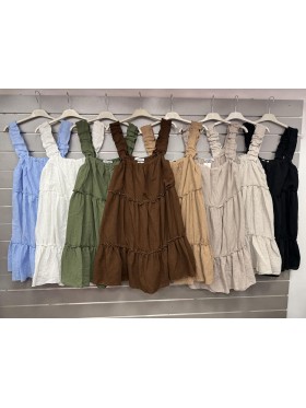 Sukienki damskie wloskie, size uni, paczka 6szt, mix kolor