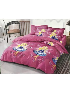 Komplet pościeli 3D   „” ANTONIO „” 100% satyna - bawełna 3 Częściowy Rozmiar : 160/200cm