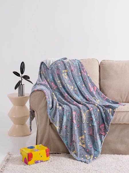 Miękki Koc Świecący w Ciemności Rozmiar : 150/200cm