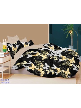 Komplet pościeli 5D  „””. MILANO „” 100% satyna - bawełna 4 Częściowy Rozmiar : 200/220cm