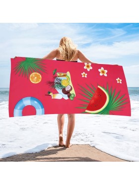 Ręcznik Plażarowy Rozmiar : 100/180cm ,Paczka : 5szt 1 kolor