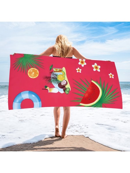 Ręcznik Plażarowy Rozmiar : 100/180cm ,Paczka : 5szt 1 kolor