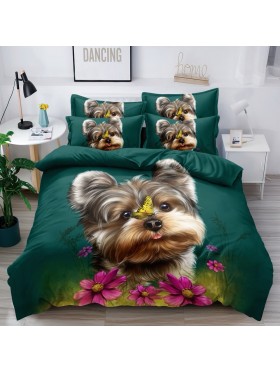Komplet pościeli 5D „”” MILANO „” 100% satyna - bawełna 4 Częściowy Rozmiar : 160/200cm