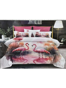 Komplet pościeli 5D „”” MILANO „” 100% satyna - bawełna 4 Częściowy Rozmiar : 160/200cm