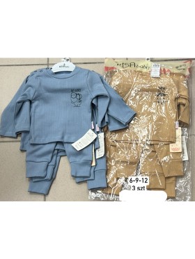 Komplet DZIECIĘCE , size 6-12m,paczka 3szt, 1kolor