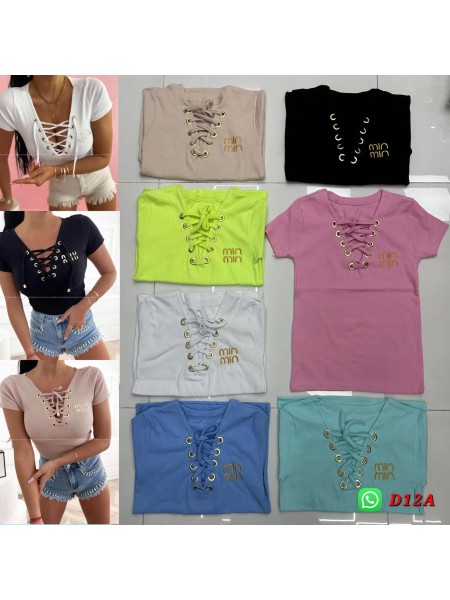Bluzki damskie , size uni, paczka 6szt,mix kolor
