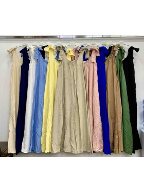 Sukienki damskie wloskie, size uni, paczka 6szt, mix kolor