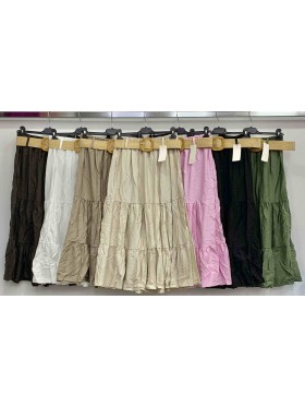 Spódnica damskie wloskie, size uni, paczka 6szt, mix kolor