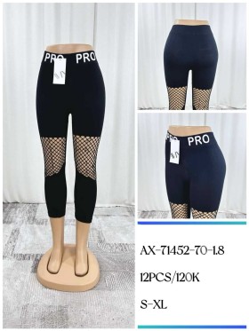 Legginsy damskie , size s-xl, paczka 12szt, 1 kolor