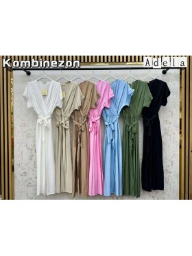 Sukienki damskie wloskie, size uni, paczka 6szt, mix kolor