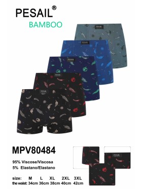 BOKSERKI MĘSKIE .SIZE: M -3XL (24 SZT/PACZKA) KOLOR JAK NA ZDZIĘCIU