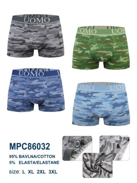 BOKSERKI MĘSKIE .SIZE: L -3XL (24 SZT/PACZKA) KOLOR JAK NA ZDZIĘCIU