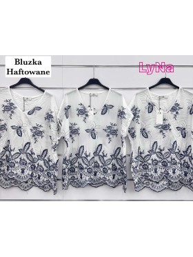 Bluzki damskie Włoskie , Size uni,paczka 6szt,1 kolor