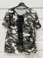 Bluzki damskie Włoskie , Size uni ,paczka 6szt,mix kolor