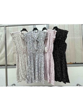 Sukienki damskie Włoskie , Size uni ,paczka 6szt,mix kolor