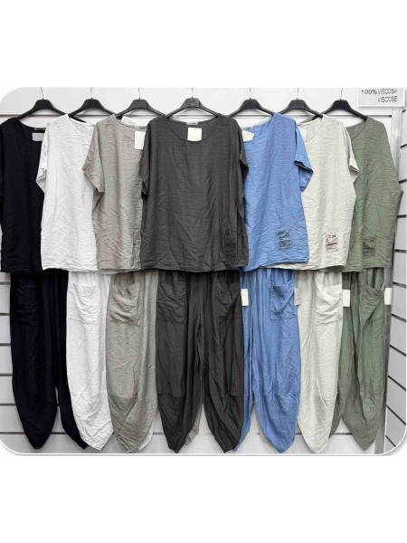 Komplety damskie Włoskie , Size uni ,paczka 6szt,mix kolor