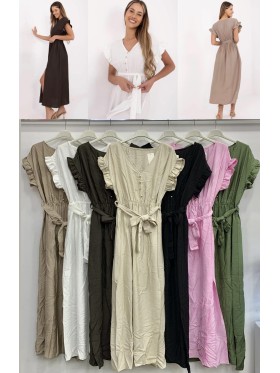 Sukienki damskie Włoskie , Size uni ,paczka 6szt,mix kolor