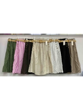 Spódnica   damskie Włoskie , Size uni ,paczka 6szt,mix kolor