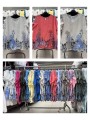 Bluzki damskie Włoskie , Size uni ,paczka 6szt,mix kolor