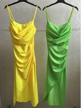 Sukienki damskie Włoskie , Size uni ,paczka 6szt,mix kolor
