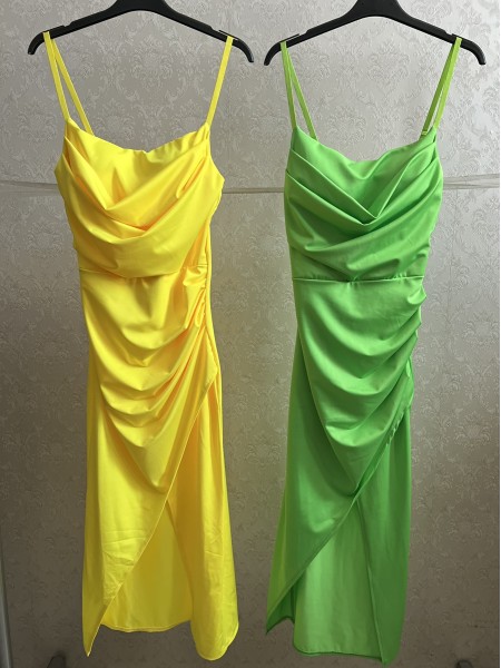 Sukienki damskie Włoskie , Size uni ,paczka 6szt,mix kolor