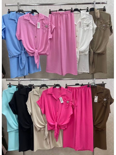 Komplety damskie Włoskie , Size uni ,paczka 6szt,mix kolor