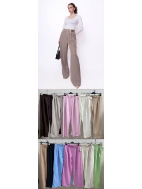 Spodnie damskie Włoskie , Size uni ,paczka 6szt,mix kolor