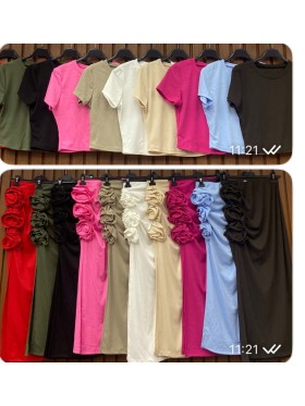 Komplety damskie Włoskie , Size uni ,paczka 6szt,mix kolor