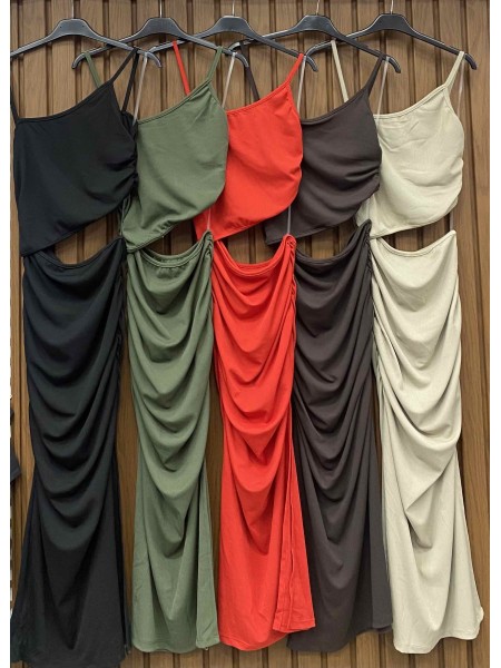 Sukienki damskie Włoskie , Size uni ,paczka 6szt,mix kolor