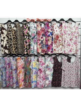 Bluzki damskie Włoski, size uni, paczka 6szt, mix kolor