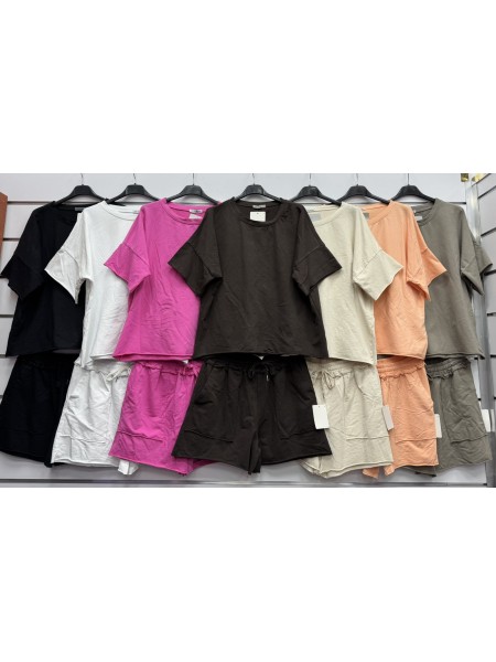 Komplety damskie Włoskie , Size uni ,paczka 6szt,mix kolor