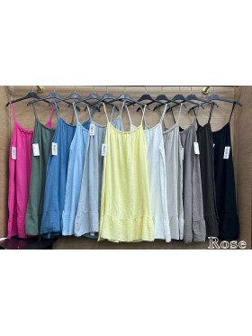 Sukienki damskie Włoski, size uni, paczka 6szt, mix kolor
