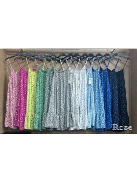 Sukienki damskie Włoski, size uni, paczka 6szt, mix kolor