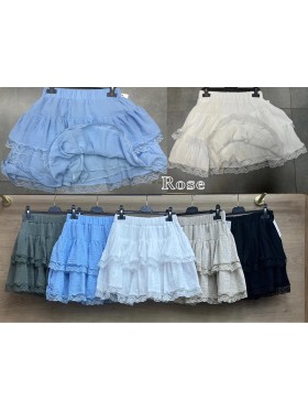 Spodenki damskie Włoski, size uni, paczka 6szt, mix kolor