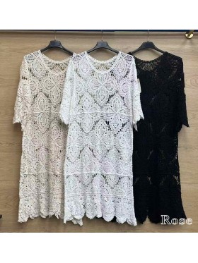 Sukienki damskie Włoski, size uni, paczka 6szt, mix kolor