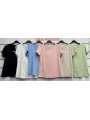 Bluzki damskie Włoski, size uni, paczka 6szt, mix kolor