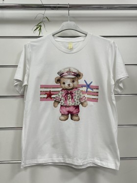 Bluzki damskie Włoski, size uni, paczka 6szt ,1 kolor