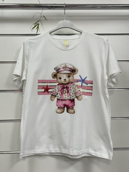 Bluzki damskie Włoski, size uni, paczka 6szt ,1 kolor