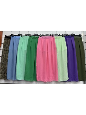 Spódnica długa damskie Włoski, size uni, paczka 6szt, mix kolor