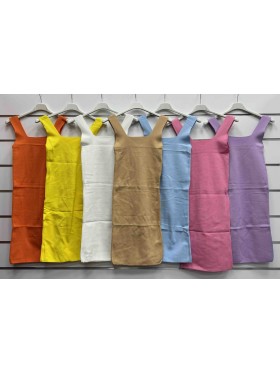 Sukienki damskie Włoskie , Size uni ,paczka 6szt,mix kolor