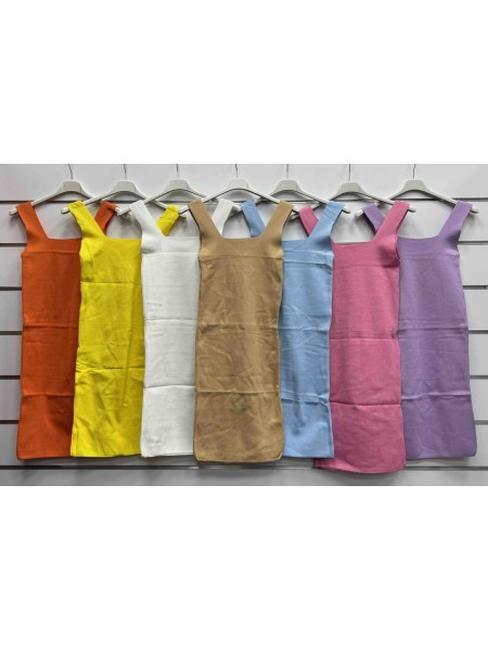 Sukienki damskie Włoskie , Size uni ,paczka 6szt,mix kolor