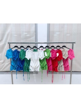 Sukienki damskie Włoski, size uni, paczka 6szt, mix kolor