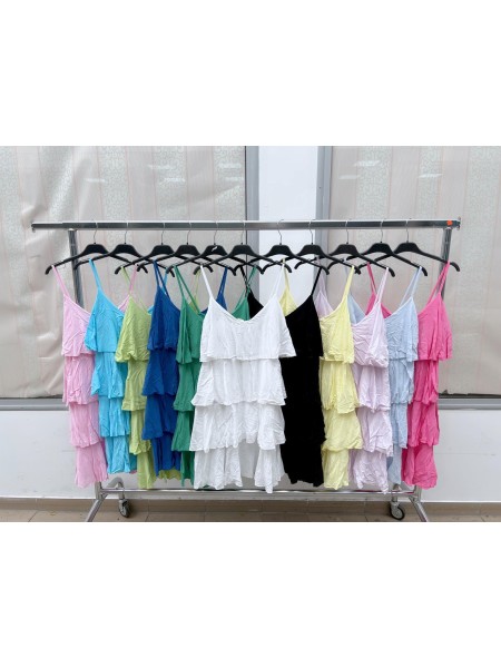 Sukienki damskie Włoski, size uni, paczka 6szt, mix kolor