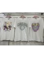 Bluzki damskie Włoski, size uni, paczka 6szt, mix kolor