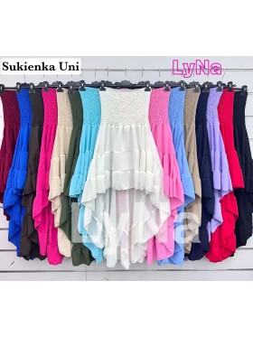Sukienki damskie Włoski, size uni, paczka 6szt, mix kolor