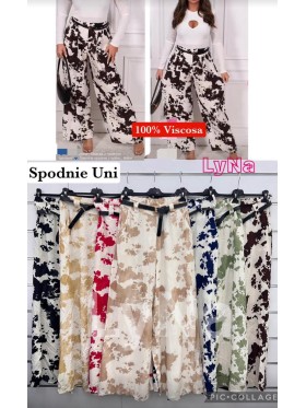 Spodnie damskie Włoski, size uni, paczka 6szt, mix kolor