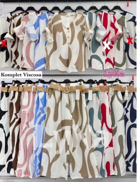 Komplety damskie Włoski, size uni, paczka 6szt, mix kolor