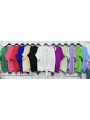 Bluzki damskie Włoski, size uni, paczka 6szt, mix kolor